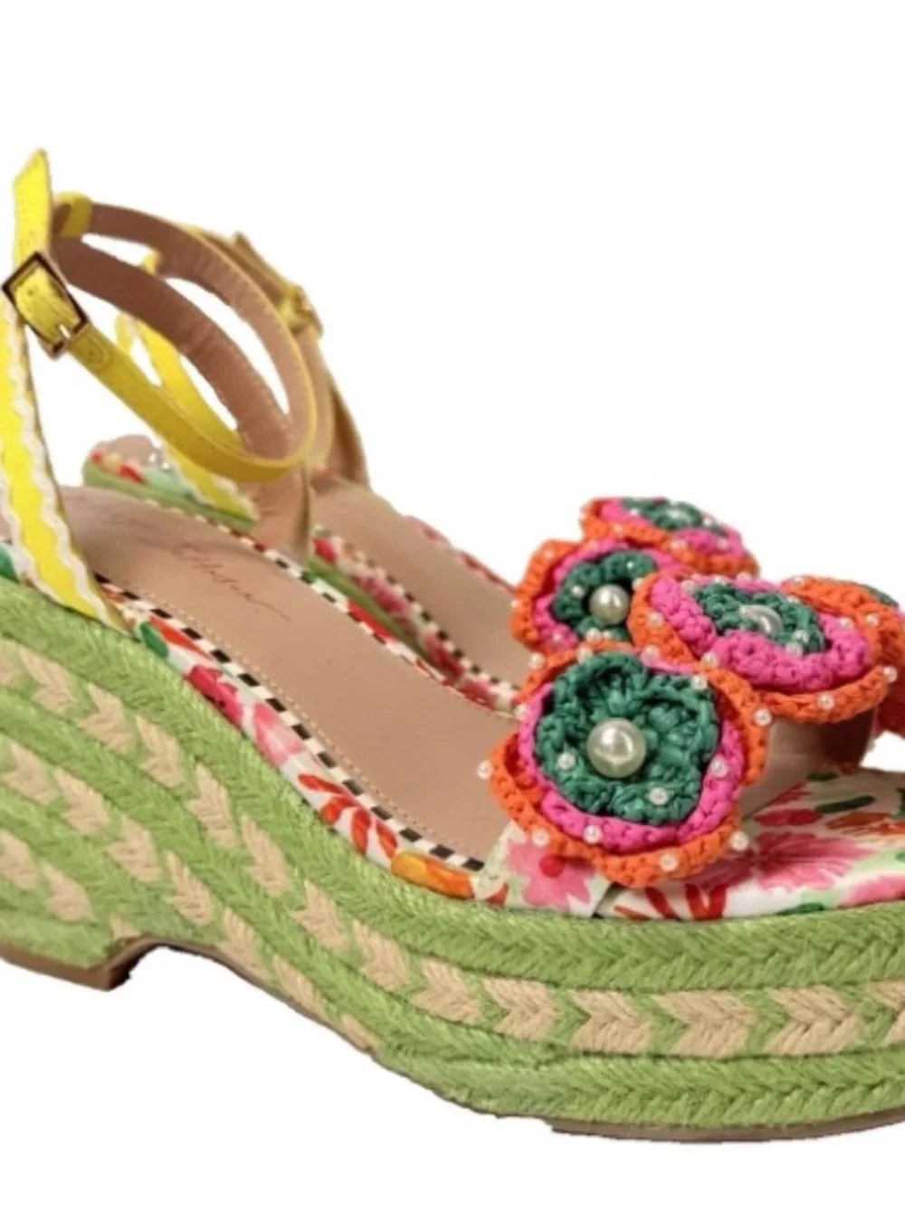 Betsey Johnson Marabela Platform Wedge Multi Color